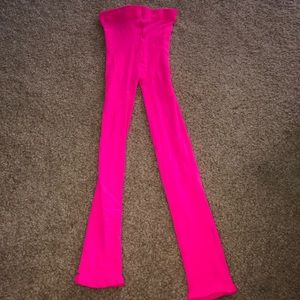 Hot pink leggings